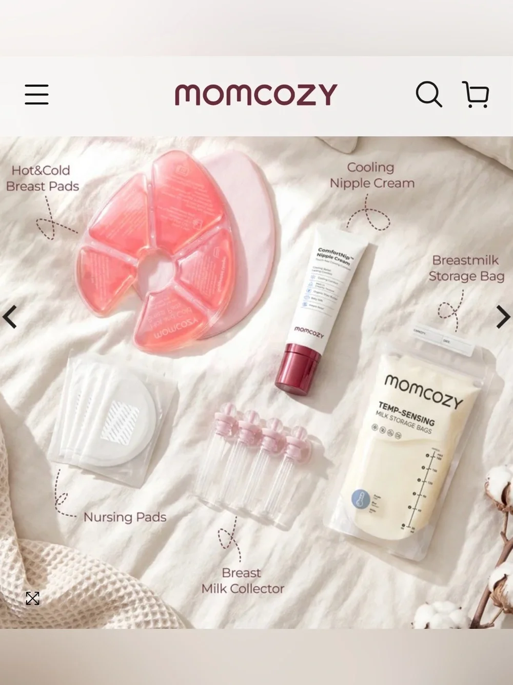 BRAND NEW Momcozy Breastfeeding Essentials Kit